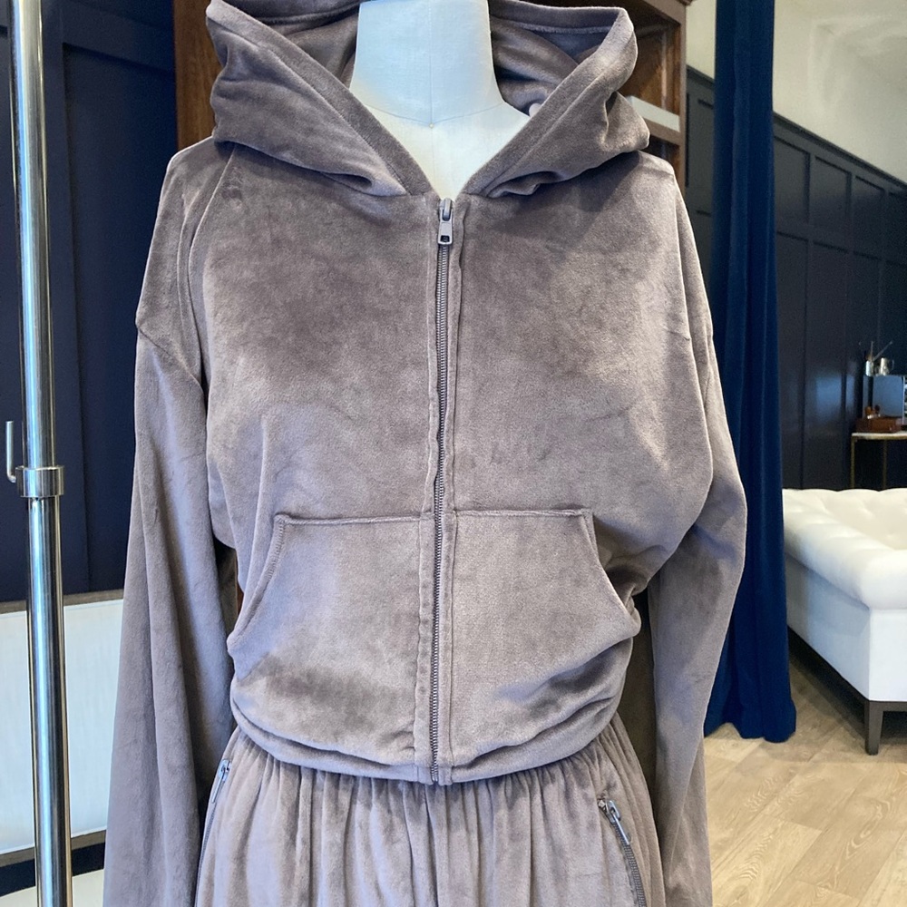 SKIMS Women's Teddy Jacket in Taupe